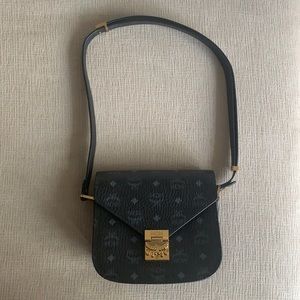 MCM Black Crossbody Bag - Authentic